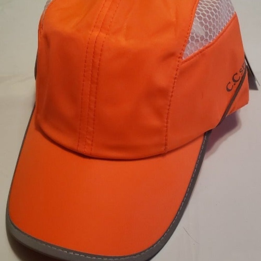 Orange Athletic Cap